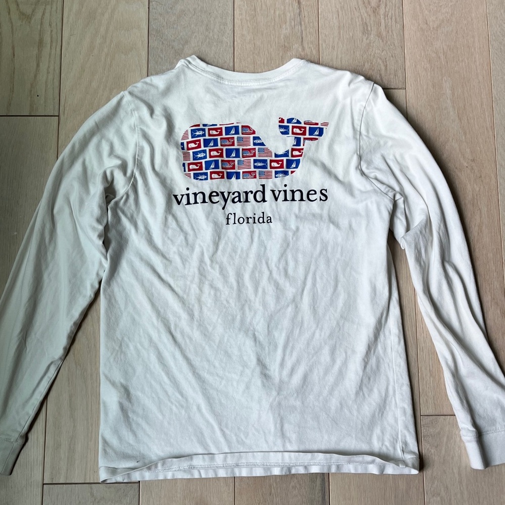 Vineyard Vines Florida long sleeve flags
